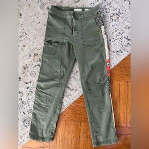 Anthropologie “The Wanderer” Embellished Cargo Pant